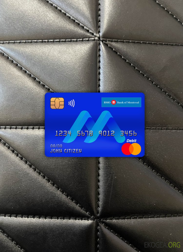 Canada BMO Banque de Montréal banque carte de débit principale photolook ,